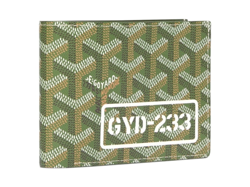 Portefeuille Goyard Victoire Kaki