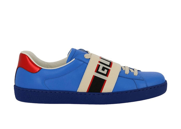 Gucci Ace à rayures bleues