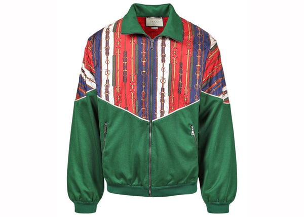 Veste à imprimé chaîne Gucci Yard
