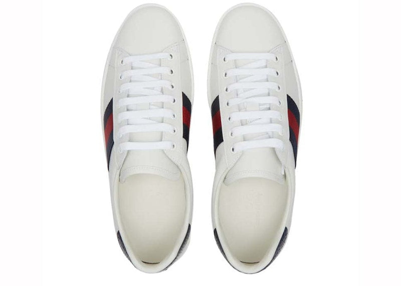 Gucci New Ace NRN Sneakers Weiß Blau