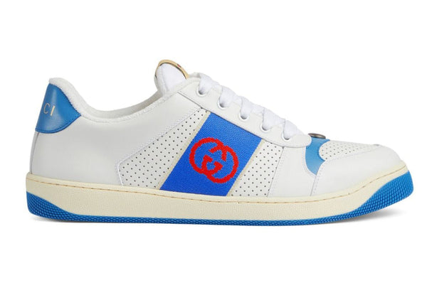 Gucci Screener Blanc Bleu