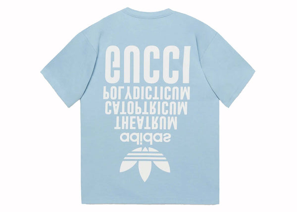 T-shirt Gucci x Adidas bleu