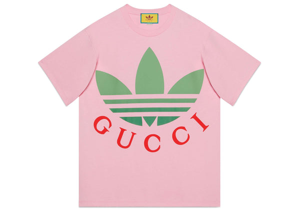 T-shirt Gucci x Adidas rose