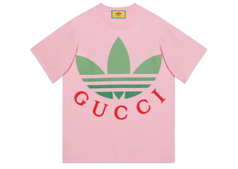 T-shirt Gucci x Adidas rose