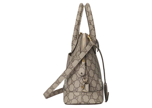 Sac Gucci x Balenciaga The Hacker Project Small Ville Beige/Ébène