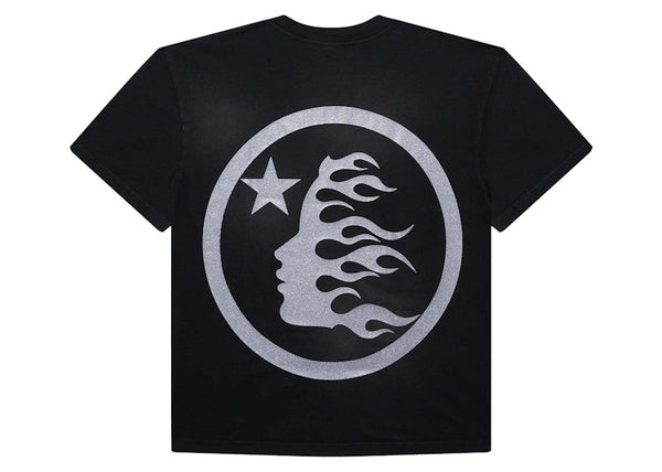 T-shirt Hellstar Classic Glitter Logo Noir 