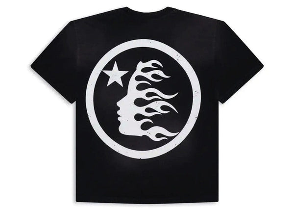T-shirt imprimé gel avec logo Hellstar Classic noir 