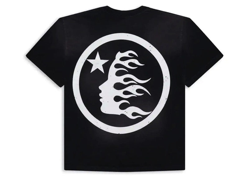 T-shirt imprimé gel avec logo Hellstar Classic noir 