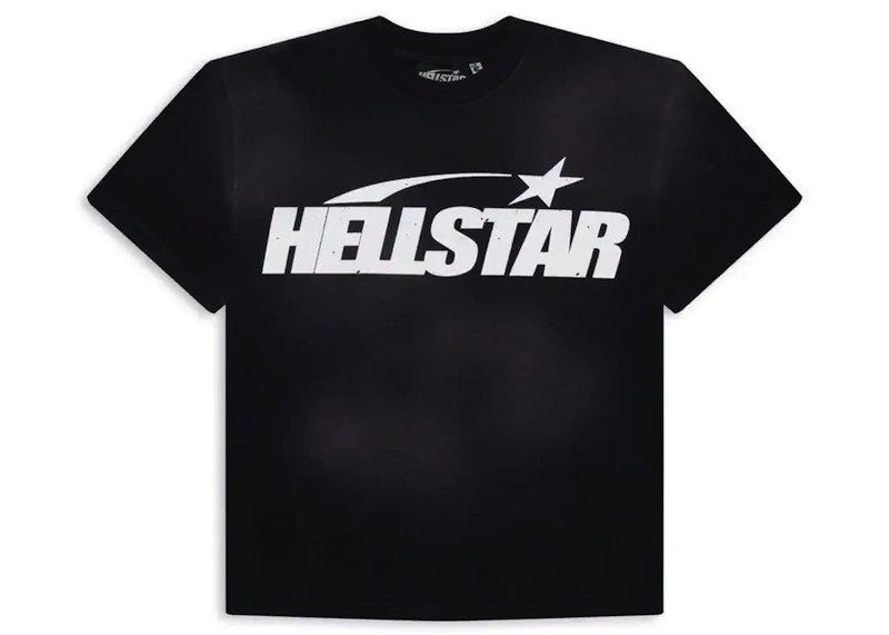 T-shirt imprimé gel avec logo Hellstar Classic noir 
