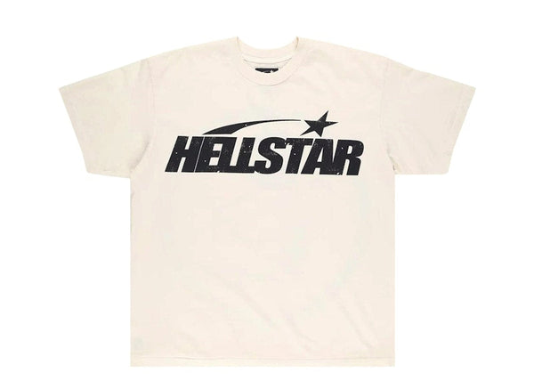 T-shirt classique Hellstar (imprimé régulier) blanc/noir