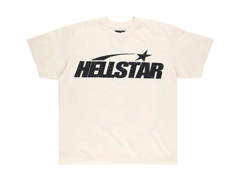 T-shirt classique Hellstar (imprimé régulier) blanc/noir