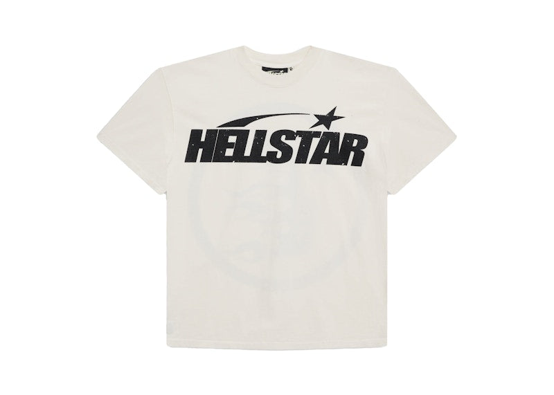 T-shirt Hellstar Classic Blanc/Noir (Impression Gel) 