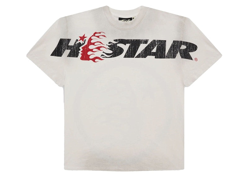 T-shirt gris avec logo dessin animé Hellstar Studios 
