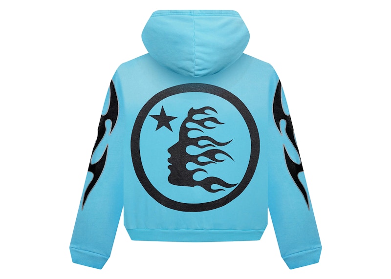 Sweat à capuche zippé Hellstar Studios bleu