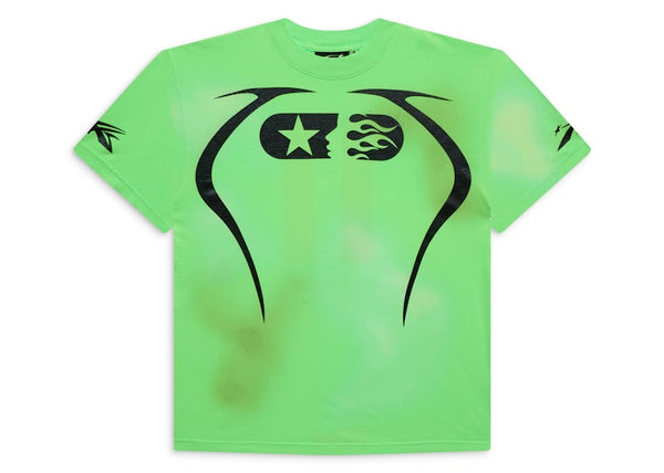 Hellstar Warm Up T-shirt Neon Green