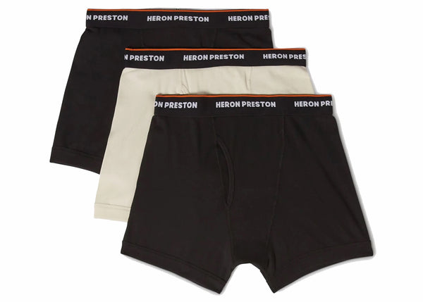 Boxer HP Tripack multicolore avec logo Heron Preston Trunk 
