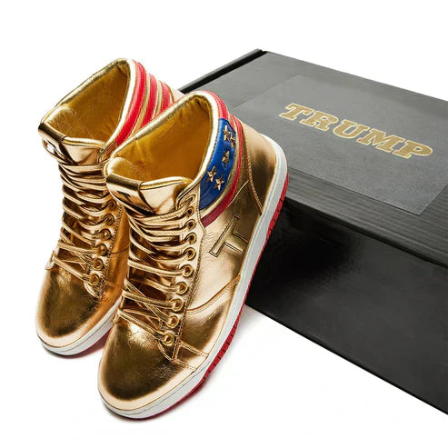 BASKETS TRUMP Les baskets montantes Never Surrender