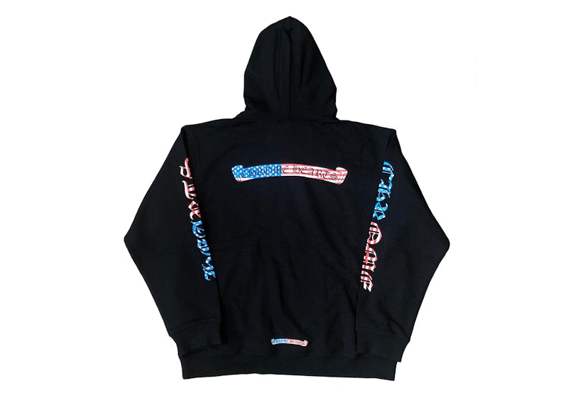 Sweat à capuche Chrome Hearts Matty Boy America noir