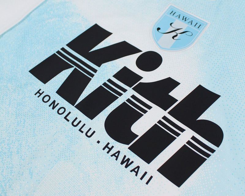 KITH Hawaii Exklusives Fußballtrikot Babyblau (SS25)
