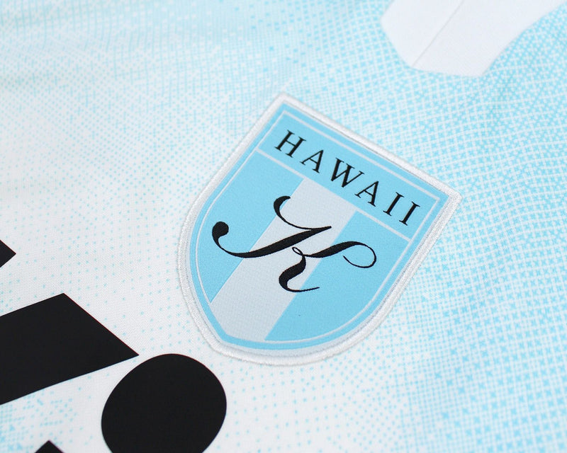 KITH Hawaii Exklusives Fußballtrikot Babyblau (SS25)