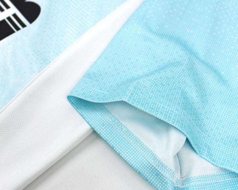 KITH Hawaii Exklusives Fußballtrikot Babyblau (SS25)