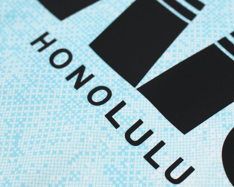 KITH Hawaii Exklusives Fußballtrikot Babyblau (SS25)