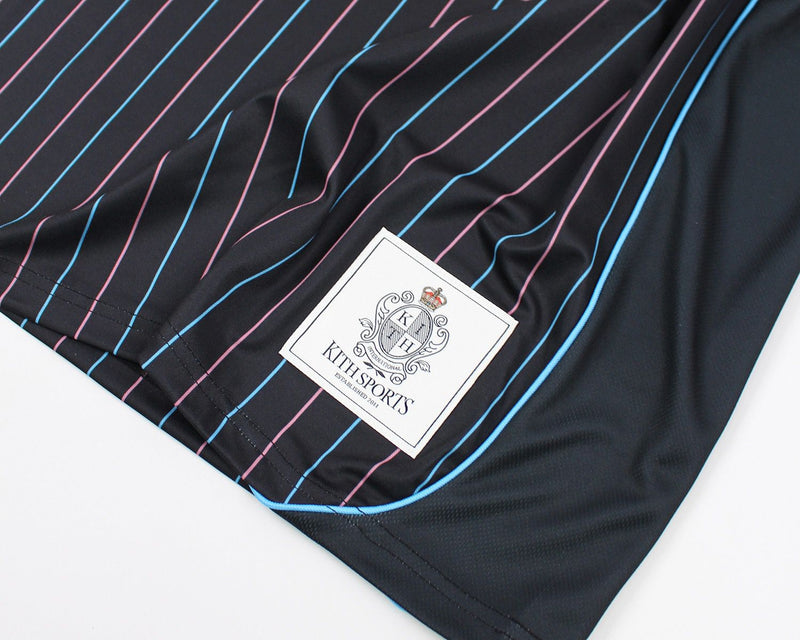 KITH Miami Exclusive Soccer Jersey Black (SS25)