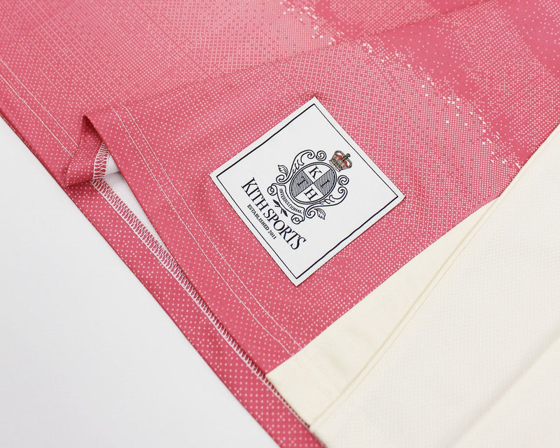 Maillot de football Kith Tokyo exclusif rose blanc (SS25)