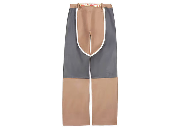 Pantalon en cuir Jordan x Travis Scott Cactus Jack pour femme Archaeo Brown
