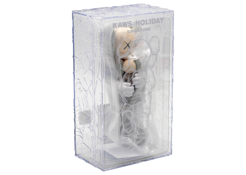 KAWS Holiday Singapore Vinyl Figure Grey