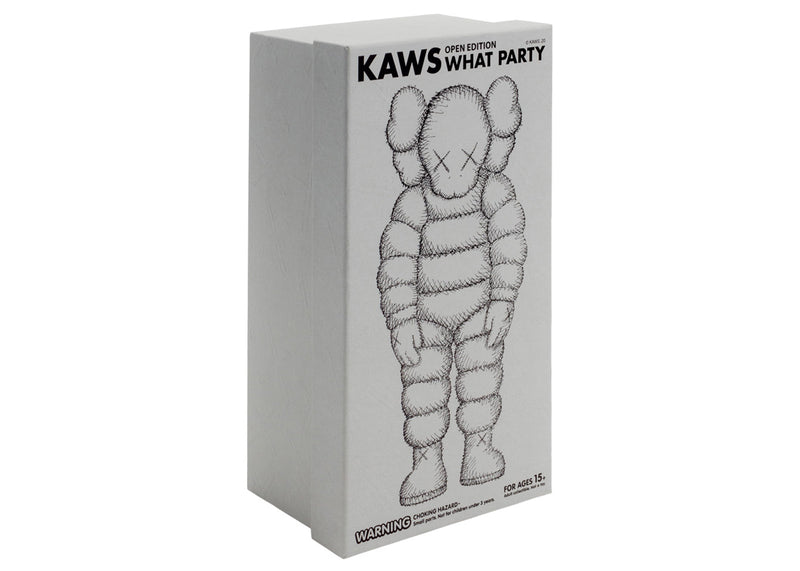 KAWS What Party Vinylfigur Weiß
