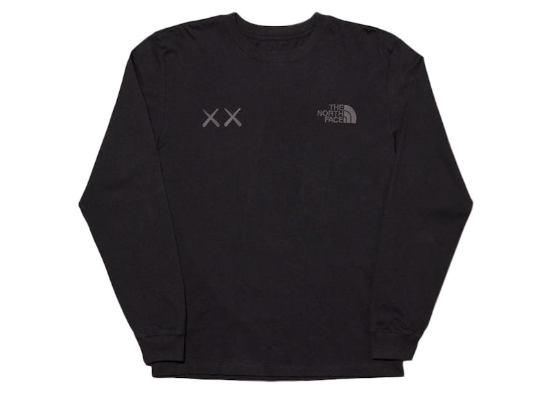 KAWS x The North Face L/S T-shirt Black