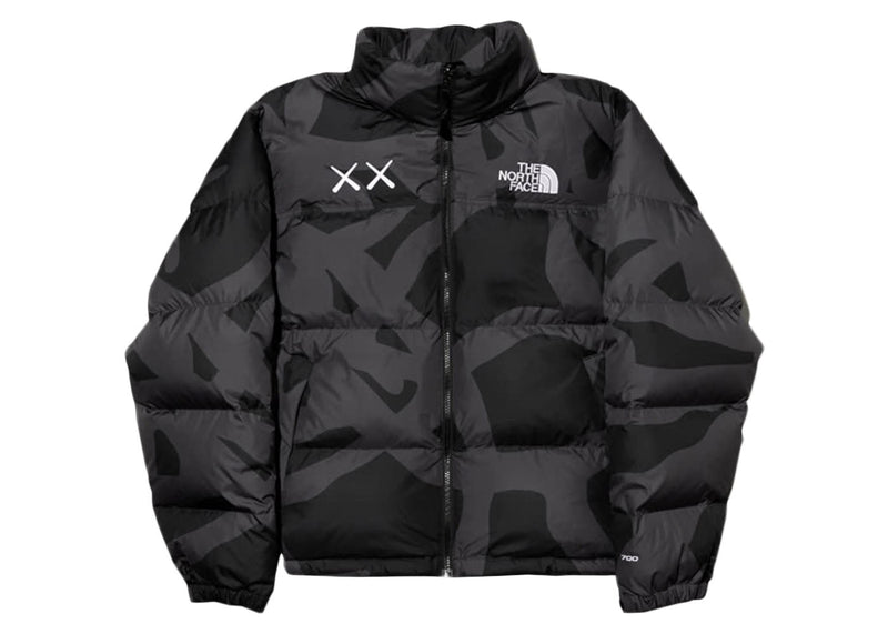 Veste Nuptse rétro 1996 KAWS x The North Face noire