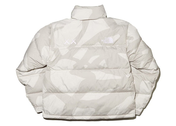 KAWS x The North Face Retro 1996 Nuptse Jacket Moonlight Ivory