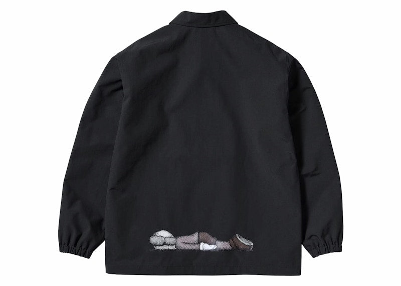 KAWS x Uniqlo Warhol Coach 474138 Jacke Schwarz 