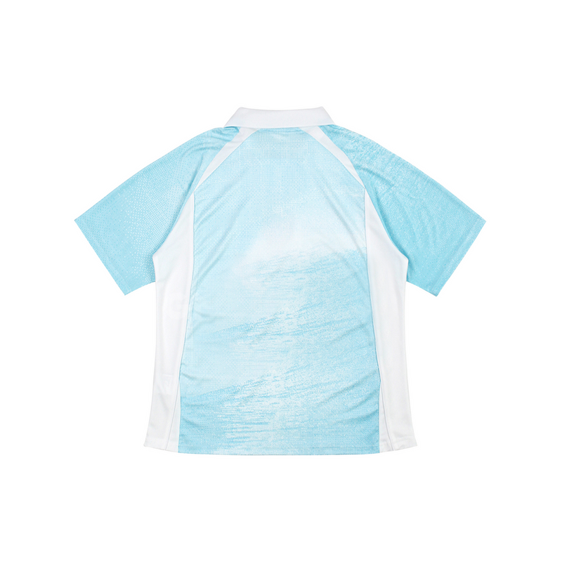 KITH Hawaii Exklusives Fußballtrikot Babyblau (SS25)