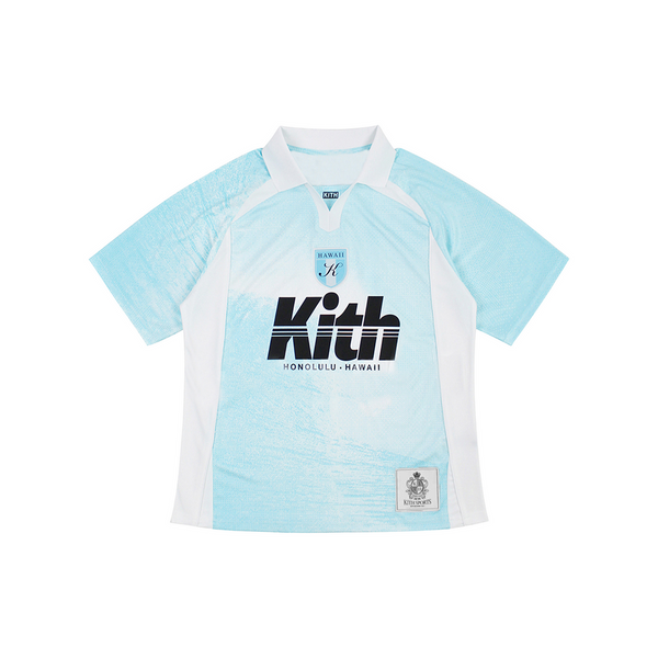KITH Hawaii Exclusive Soccer Jersey Baby Blue (SS25)