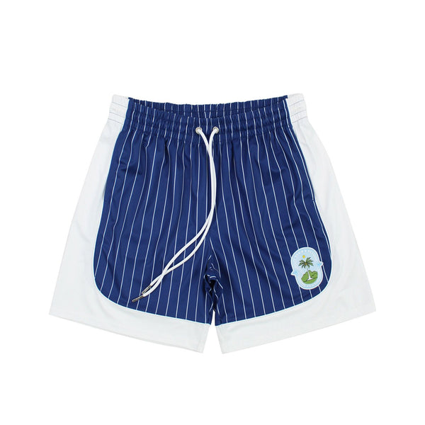 KITH Hawaii Ohana Exclusive Soccer Shorts Blue Royal (SS25)