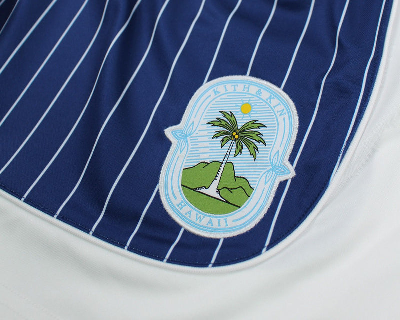 KITH Hawaii Ohana Exclusive Soccer Shorts Blue Royal (SS25)