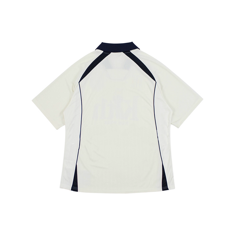 Maillot de football exclusif KITH New York beige (SS25)