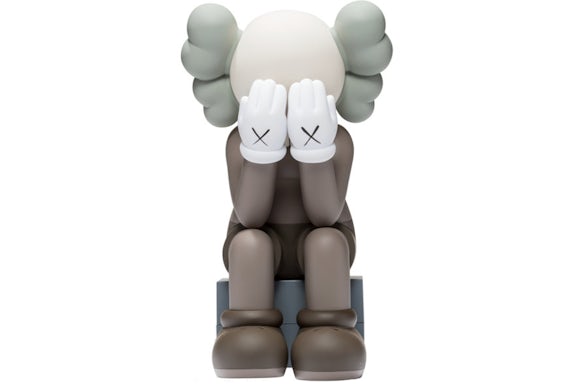 Figurine en vinyle KAWS Passing Through Companion (2013) Marron