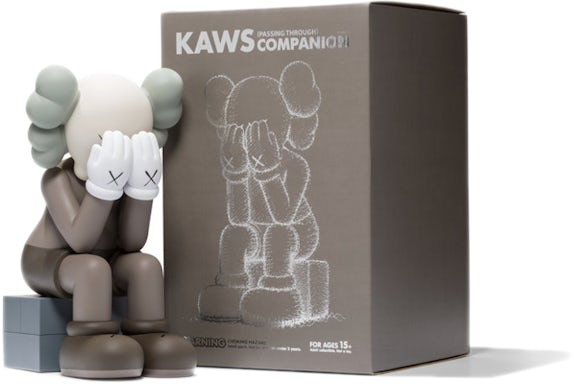 Figurine en vinyle KAWS Passing Through Companion (2013) Marron