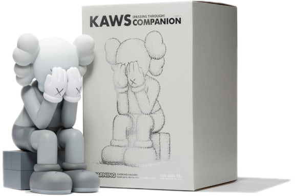 Figurine en vinyle KAWS Passing Through Companion (2013) Gris