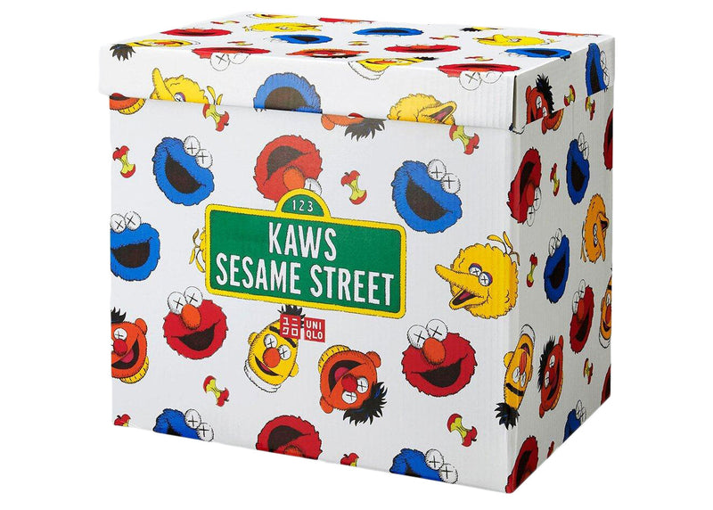Coffret complet de peluches KAWS Sesame Street Uniqlo Multi
