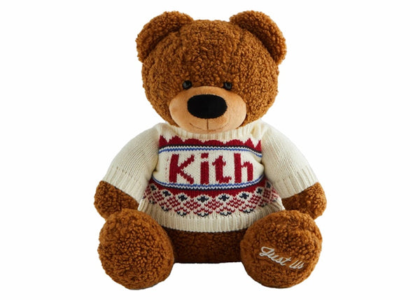 Ours en peluche Kith Kithmas Sandrift