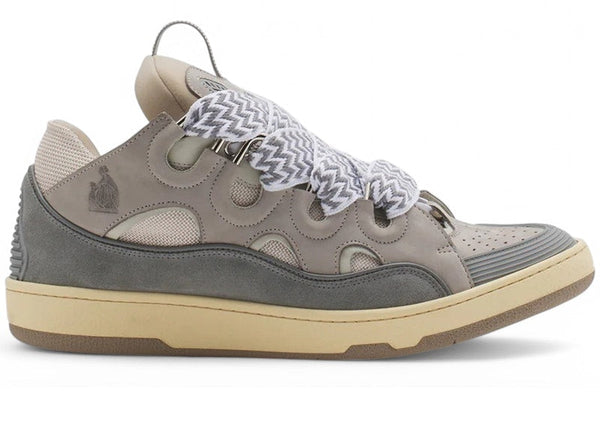 Baskets Lanvin Curb Gris Ivoire 