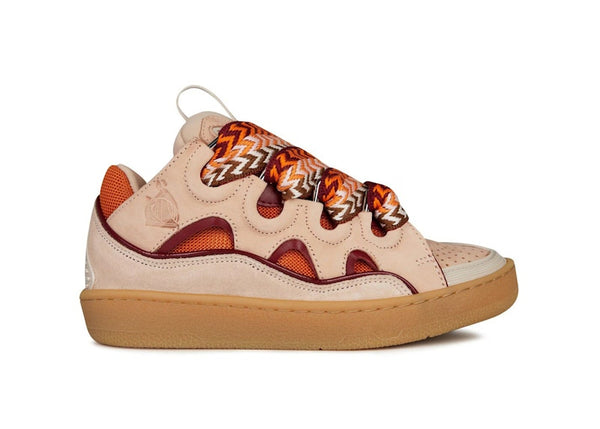 Baskets Lanvin Curb Rose Pâle Mangue (Femme)