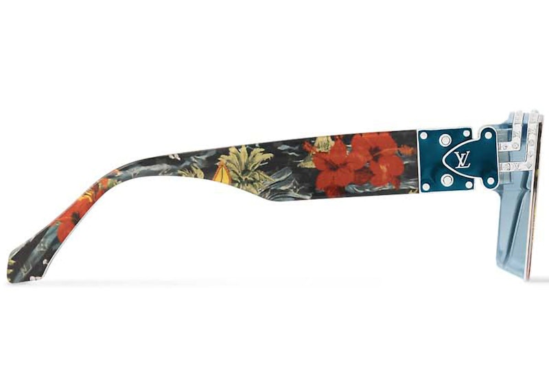 Lunettes de soleil Louis Vuitton 1.1 Millionaires Surfin' Monogram Bleu