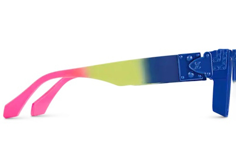 Lunettes de soleil Louis Vuitton 1.1 Millionaires Bleu Dégradé Rose