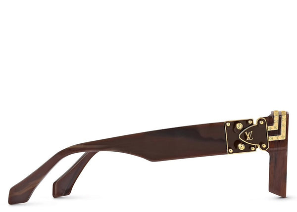 Lunettes de soleil Louis Vuitton 1.1 Millionaires Chocolat